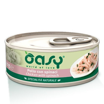 OASY Specialità Naturale Pollo con Spinaci 150 gr. - 