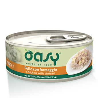 OASY Specialità Naturale Pollo con Formaggio 150 gr. - 