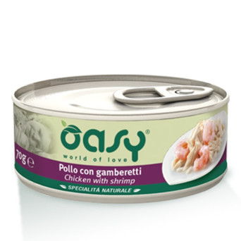 OASY Specialità Naturale Pollo con Gamberetti 150 gr. - 