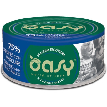 OASY More Love Sardine con Verdure 70 gr.