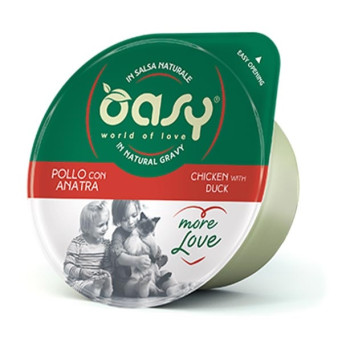 OASY More Love Pollo con Anatra in Salsa Naturale 70 gr. - 