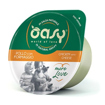 OASY More Love Chicken with Cheese in Natural Sauce 70 gr.