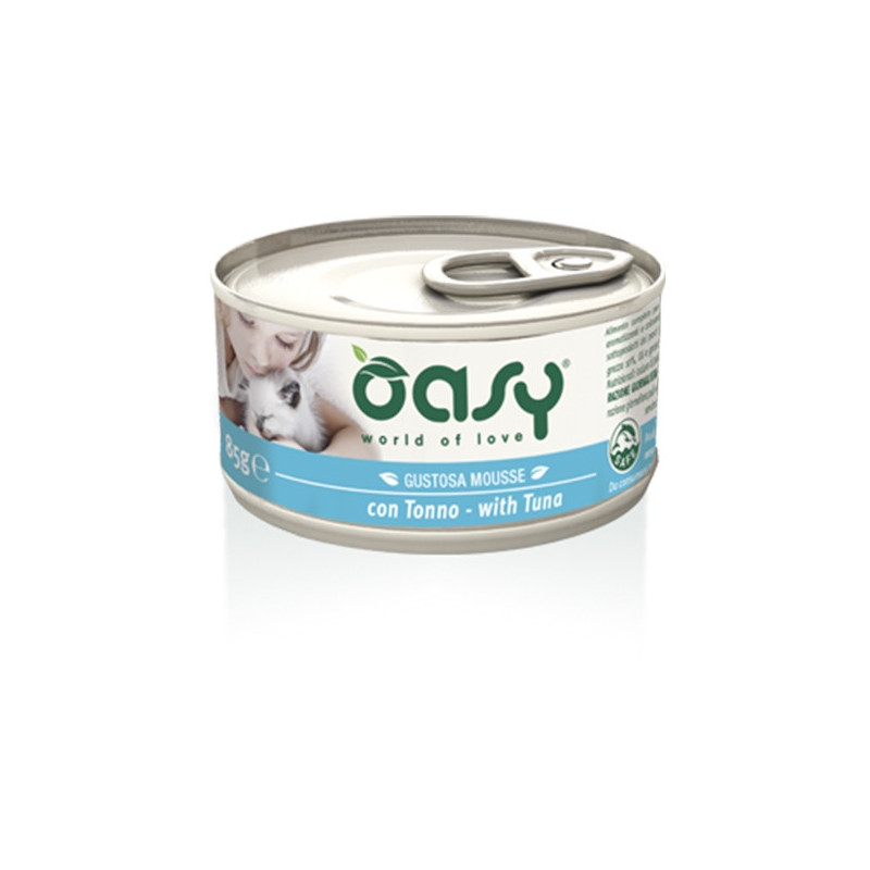 OASY Gustosa Mousse con Tonno 85 gr. - 