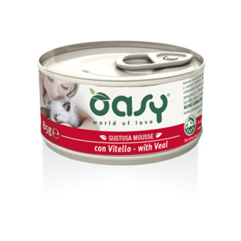 OASY Tasty Mousse mit Kalbfleisch 85 gr.