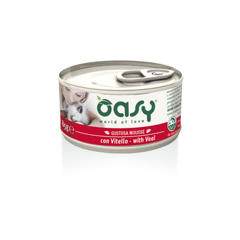 OASY Gustosa Mousse con Vitello 85 gr. - 