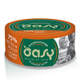 OASY More Love Petto di Pollo in Acqua di Cottura 70 gr.