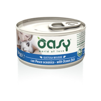 OASY Gustosa Mousse con Pesce Oceanico 85 gr. - 