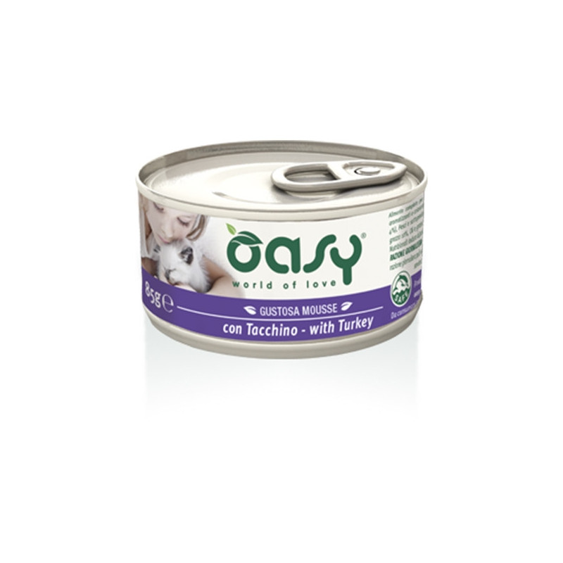 OASY Gustosa Mousse con Tacchino 85 gr. - 