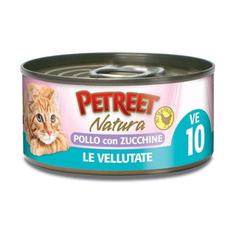 PETREET Natura le Vellutate Pollo con Zucchine 70 gr. - 