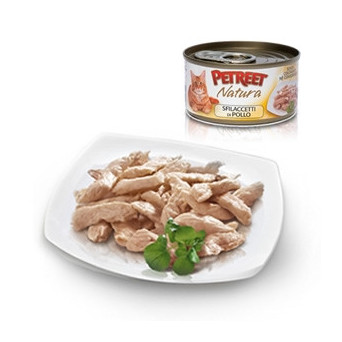 PETREET Natura Sfilaccetti di Pollo 70 gr. - 