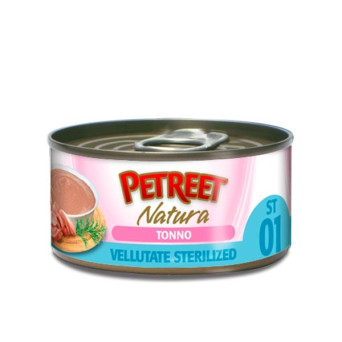 PETREET Natura Vellutate Sterilized Tonno 70 gr.