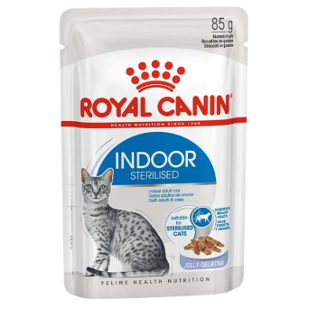 ROYAL CANIN Indoor Sterilisierte Streifen in Gelee 85 gr.