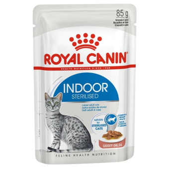 ROYAL CANIN Indoor Sterilized Straccetti in Salsa 85 gr.