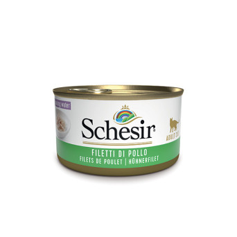 SCHESIR Filetti di Pollo al Naturale in Acqua di Cottura 85 gr.