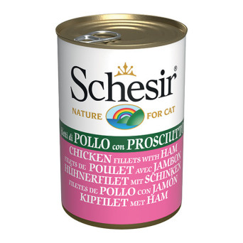 SCHESIR Filetti di Pollo con Prosciutto in Gelatina 140 gr.