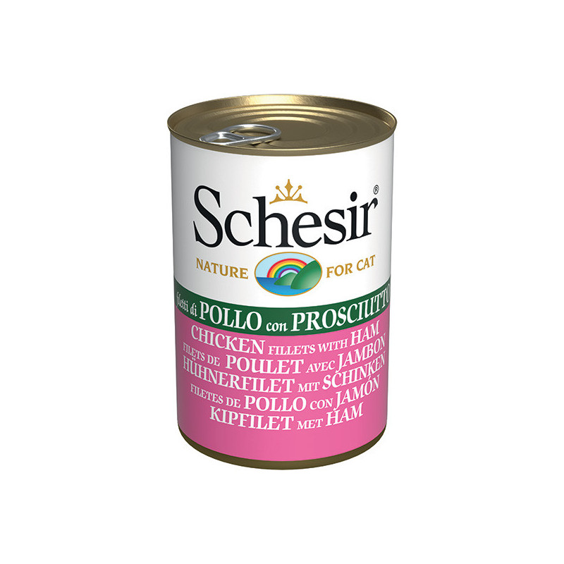 SCHESIR Filetti di Pollo con Prosciutto in Gelatina 140 gr. - 