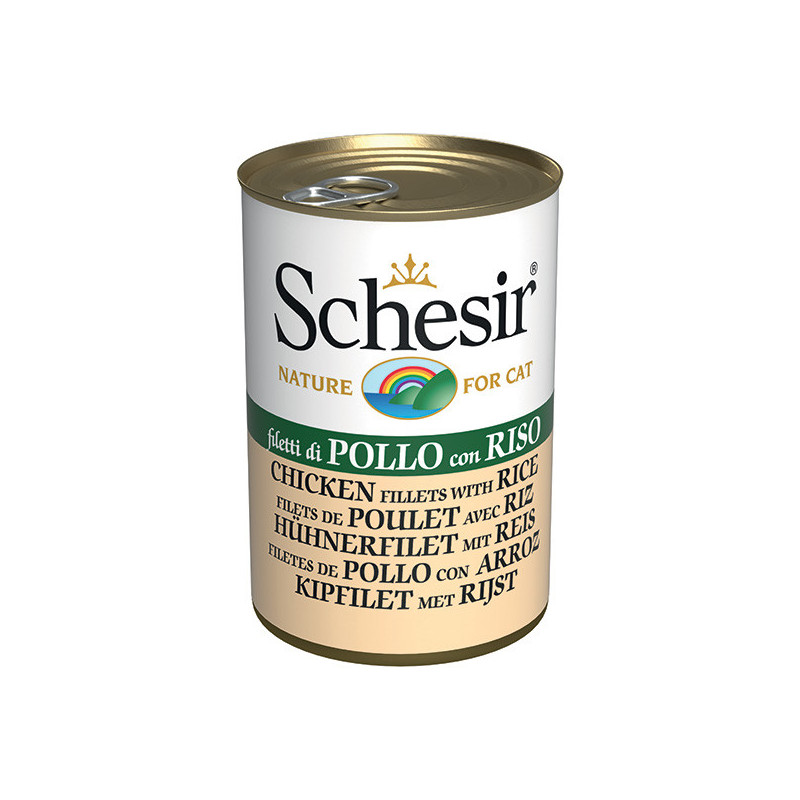 SCHESIR Filetti di Pollo con Riso in Gelatina 140 gr. - 