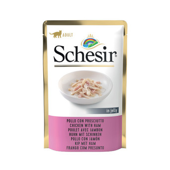 SCHESIR Filetti di Pollo e Prosciutto in Gelatina 85 gr.