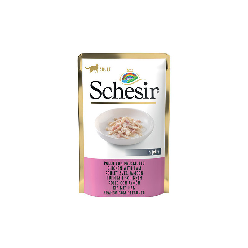 SCHESIR Filetti di Pollo e Prosciutto in Gelatina 85 gr. - 