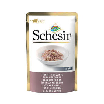 SCHESIR Thunfisch- und Quinoafilets in Gelee 85 gr.