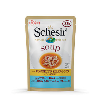 SCHESIR Soup with Wild Tuna and Squid 85 gr.