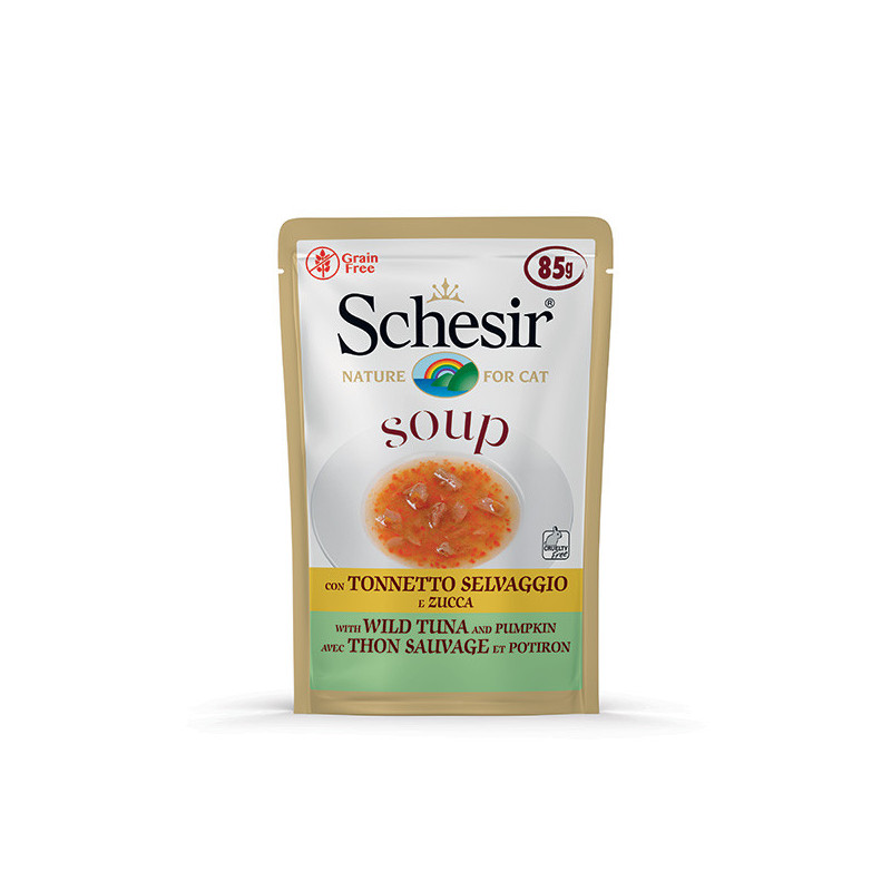 SCHESIR Soup con Tonnetto Selvaggio e Zucca 85 gr. - 