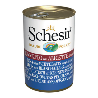 SCHESIR Tonnetto con Alicette al Naturale in Acqua di Cottura 140 gr.