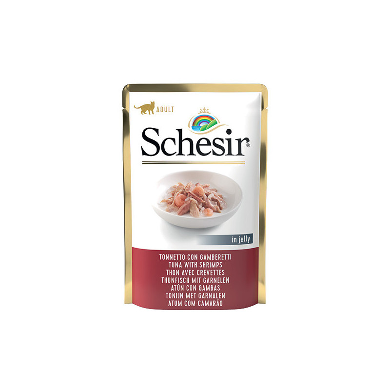 SCHESIR Tonnetto con Gamberetti in Gelatina 85 gr. - 