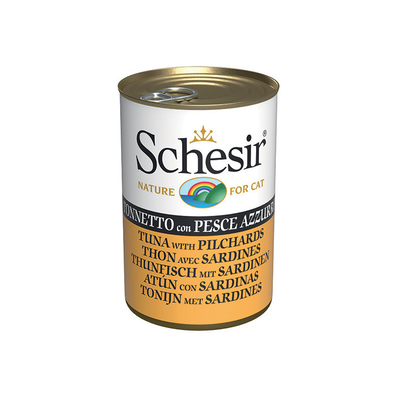 SCHESIR Tonnetto con Pesce Azzurro in Gelatina 140 gr. - 