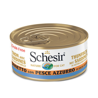 SCHESIR Tonnetto con Pesce Azzurro in Salsa Naturale 70 gr.