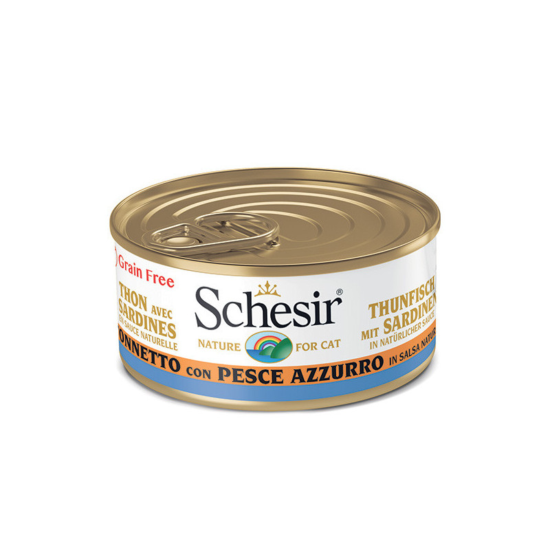 SCHESIR Tonnetto con Pesce Azzurro in Salsa Naturale 70 gr. - 