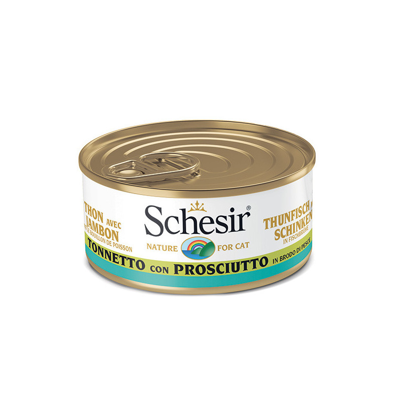 SCHESIR Tonnetto con Prosciutto in Brodo di Cottura 140 gr. - 