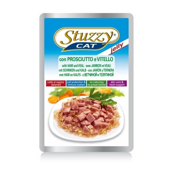 STUZZY CAT Prosciutto e Vitello in Gelatina 100 gr. - 