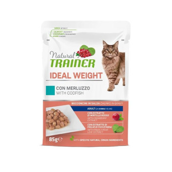 TRAINER Natural Idea Weight Adult con Merluzzo 85 gr. - 