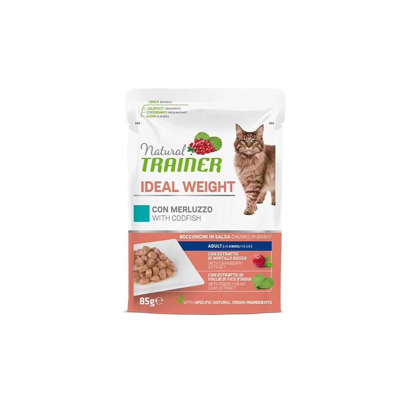 TRAINER Natural Idea Weight Adult con Merluzzo 85 gr. - 