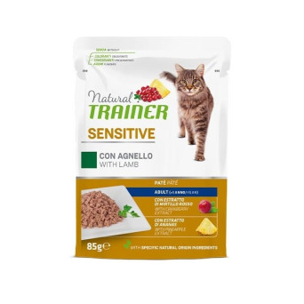 TRAINER Natural Sensitive Adult con Agnello 85 gr.