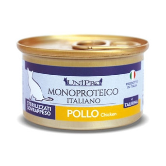 UNIPRO Unicamente Pollo Sterilizzati o Sovrappeso 85 gr. - 