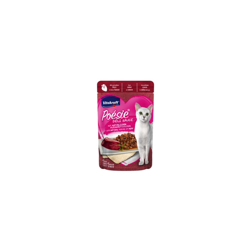 VITAKRAFT Poèsie Deli Sauce con Cuore 85 gr. - 