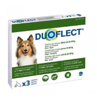 Ceva duoflect 20-40 kg 3 pipette - 