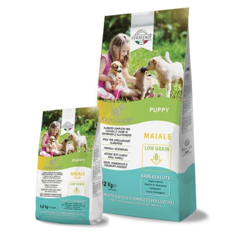 Marpet Equilibria Puppy mini Low Grain 100% Maiale 12 Kg.