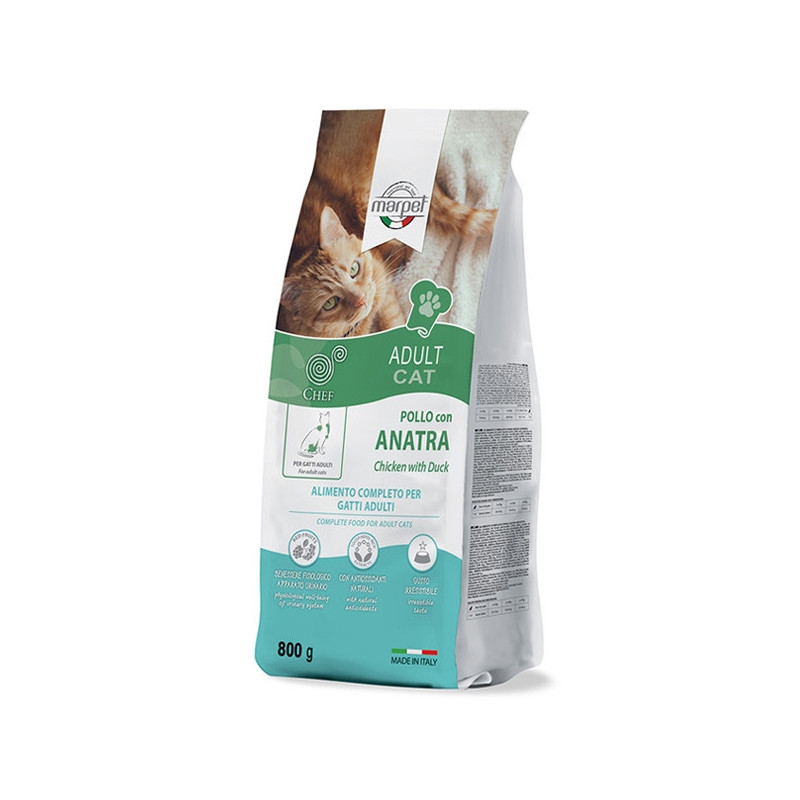 Marpet Gatto Equilibria Chef Adult Pollo e Anatra 800 Gr. - 