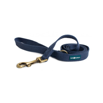 FARM COMPANY GREEN Guinzaglio Ecosostenibile per Cani in Fibra di Soia Colore BLU NAVY Taglia S/M - 