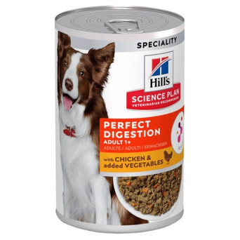 Hill's Pet Nutrition - Science Plan Perfect Digestion Adult 1+ con pollo e verdure aggiunte da 363 Gr.