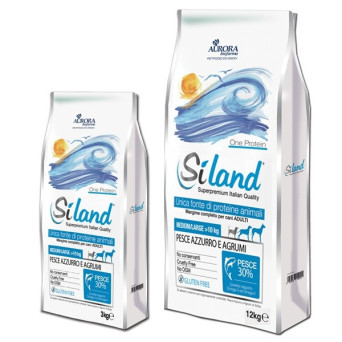 AURORA BIOFARMA Diet Siland Medium / Large Adult Blue Fish and Citrus Fruits 3 kg