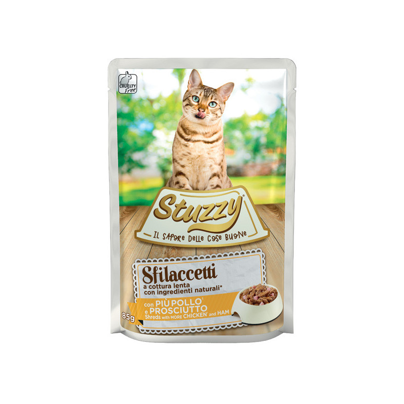 STUZZY CAT Speciality con Pollo e Prosciutto 85 gr. - 