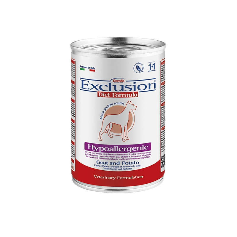 EXCLUSION Diet Hypoallergenic Capra Patate 200 gr. - 