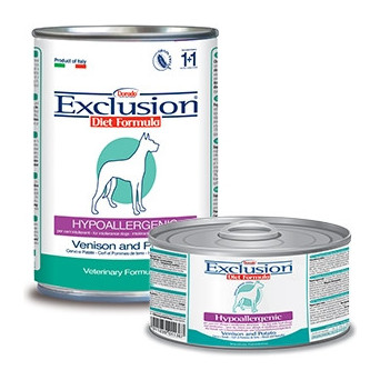 EXCLUSION Diet Hypoallergenic Cervo Patate 200 gr. - 