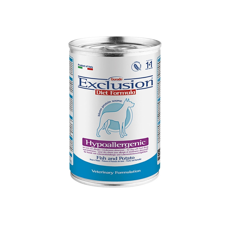 Exclusion Diet Hypoallergenic Fish Potatoes 400 gr - 