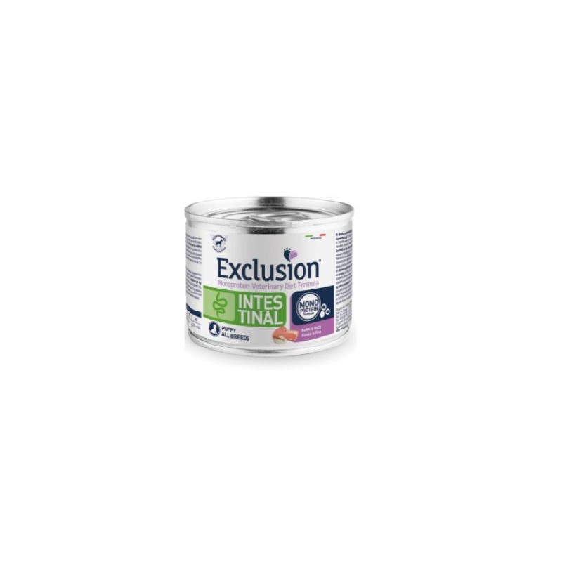 EXCLUSION Diet Intestinal Puppy & Junior Pork Rice 200 gr. - 