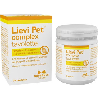 NBF Lanes Lievi Pet Complex 70 tablets